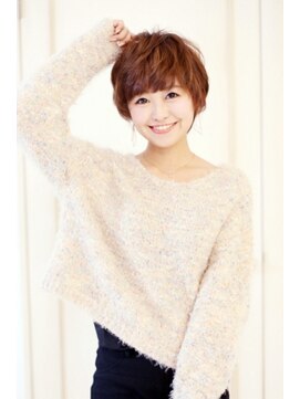 リーフ 西焼津店(LeaF) ゆるふわエアリーシフォンショートボブ☆