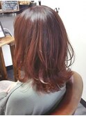 大人こなれ感*ハイトーンレイヤーミディ【カミケン方木田店】
