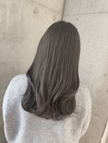 リビンバイアフロート(Livin by afloat) ブリーチなし透明感カラーグレーアッシュ　おおたかの森