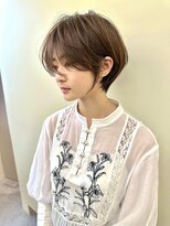 ナンバー 六本松(Number)&nbsp;大人可愛い20代30代40代小顔ショートボブシースルーバング