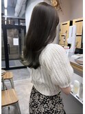 20代30代アッシュカラーイルミナカラー透明感ナチュラル
