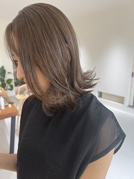 メイン(『　　』main) オリーブグレージュ×酸熱トリートメント