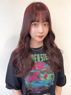 リコ ヘアアンドリラクゼーション 名駅店(LICO HAIR＆RELAXATION) 【LICO】ピンクブラウンカラーbyコモト ハルキ