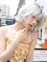 アイティーバイアルバム 下北沢店(IT by ALBUM)&nbsp;ターコイズカラー_マチルダボブピンクベージュ_9313