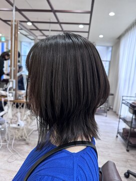 ラボヌールヘアーノーブル 新越谷店(La Bonheur hair noble) ミディアムウルフ/極上髪質改善