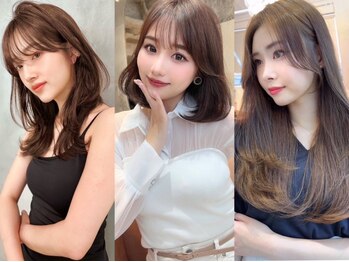 マシェリー バイ ロンド 金山(Ma cherie by Lond)の写真/顔立ち骨格に似合せるレイヤーカット×くびれヘアで小顔に[金山/髪質改善/縮毛矯正/レイヤーカット/韓国]