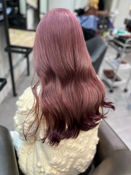 ベレーザ 渋谷(BELEZA) 6154ニュアンスカラーカシスレッドベビーピンクハイトーンカラー