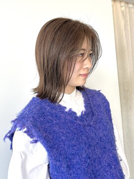 ロックワークオレンジ 西中島店(ROCK WORK ORANGE) ブリーチ無し明るめ ブラウンカラー