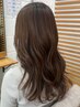 人気◎髪質改善【ブリリアントカラー＋カット】￥15400→￥13200