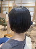 絶壁解消丸みのあるナチュラルボブ(^^)/