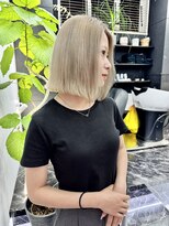 チュダック(ChuDuck)&nbsp;韓国風《ミルクティー》ハイトーン/ケアブリーチ/ダブルカラー