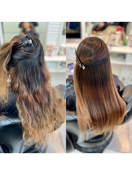 ワンヘアーアシスト(ONE HAIR assist) 【ONE HAIR】ONEHAIR式艶髪特化縮毛矯正☆