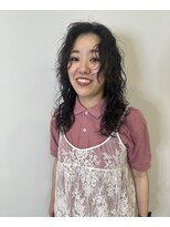 シアン(cyan.)&nbsp;カーリーパーマ