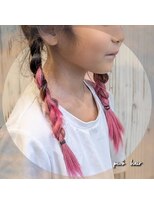 ピヴォヘアー(pivo hair) エンズカラー/ケアブリーチ/ダブルカラー/ベビーピンク
