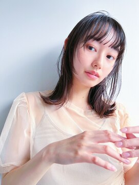 ホォレ 豊中店(fore) オリーブベージュショートミニボブグレージュブリーチレイヤー