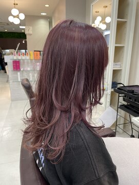 リファインド ギフト ヘアー ステージ(Refined gift HAIR STAGE) 1ブリーチアディクシーラベンダーロングウルフ
