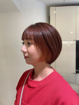 キングダム 元町店(KINGDOM) フレッシュカラーのショートボブ