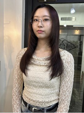 ヤド 原宿(YADO) ボルドー/レッドカラー/ヘアカラー