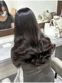 韓国風コテ巻き風パーマ
