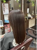 職場でもOK★ナチュラルオレンジブラウン