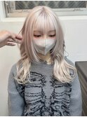 ホワイトシルバー ホワイト ケアブリーチ ダブルカラー