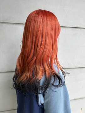 タリーゼ(TALISE) オレンジ×ブラックのエンドカラー