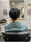 滋賀/南草津/メンズ美容室/波巻きツイストスパイラルパーマ