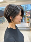 ショートボブ#大人ショート#グラデーションボブ
