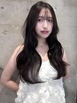 ボタン 熊本(VOTAN)&nbsp;オリーブグレージュ/韓国ヘア/レイヤーカット/顔まわりカット