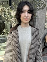 ウィム(wim)&nbsp;『ウルフレイヤーパーマ』黒髪パーマ/くるくるパーマ