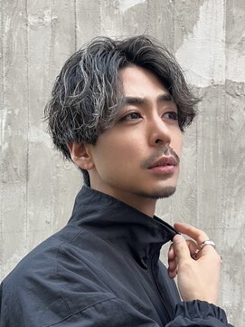 フィフス トウキョウ (fifth TOKYO) 緩めシャドウパーマメンズ縦落ちパーマ波巻きツイストスパイラル