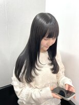 アオ(AO。)&nbsp;ロングレイヤー/ローレイヤー/艶髪/艶髪カラー