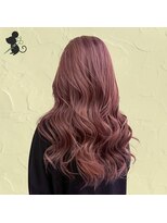 ヘアーコテージ ココ(hair cottage CoCo...)&nbsp;ローズピンクブリーチカラー