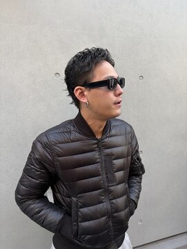 ナループロアオハナ(Nalu pu loa ohana) スパイキーショートメンズパーマ