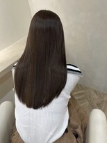 ラヴィズム 長岡店(LUVISM)&nbsp;韓国/顔周りレイヤー/ダブルカラー/ベージュ/前髪新潟長岡宮関◆