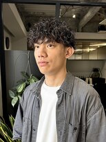 ノブレス ノアール(NOBLESSE NOIR) 【メンズ】シャドウスパイラルパーマ