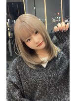 レノ 直江店(RENO)&nbsp;ミルクティーベージュ／レイヤーカット