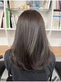 レイヤーカット×暗髪透明感カラー[レイヤーカット/ヘアマゼラン