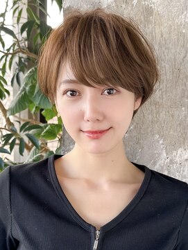 ロビー 表参道(ROBBY) ショートヘア/分け目なし/イメチェン/30代40代50代60代/表参道