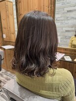 ルシール バイ アリア(Lucir by aria)&nbsp;ミディアム　パーマスタイル
