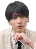 シースルーマッシュ韓国ヘアコンマバングラウンドマッシュ