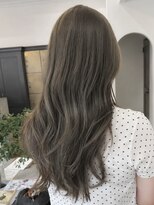 ヘアーアイスカルテット(HAIR ICI QUARTET)&nbsp;夏カラー/オリーブベージュ/レイヤーカット/顔周り/透明感