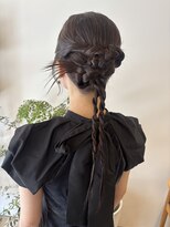 ケーツー 谷町(K-two) お呼ばれタイトヘアセット*結婚式ヘアセット