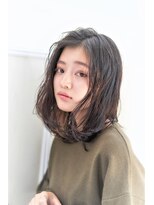 【noah parfait銀座】＊ウエット×ハンサムウエーブロブ＊