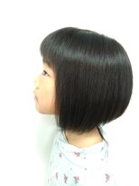 髪切処ICHI(カミキリドコロイチ)&nbsp;キッズ前下りボブ