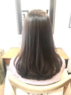 ミーノ(mieno) うねりも解消☆小顔セミロング☆【自由が丘/目黒区】