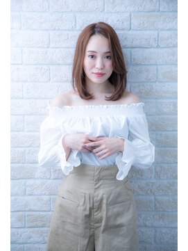 ソア 武蔵小杉(SOAR) 着物も◎デジタルパーマ&イルミナカラーのヘルシーレイヤーボブ