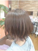 外ハネショート