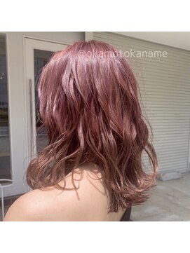 バズ ヘアーメイク(buzz Hair make) 【KANAME】ピンクグラデーション!