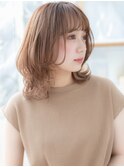 斜めバングで目力UP!外国人風小顔プリカールc越谷20代30代40代